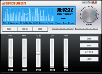 AudioRetoucher screenshot