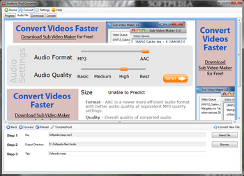 Audioro iPod Converter screenshot 2