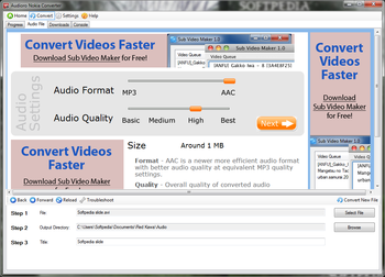 Audioro Nokia Converter screenshot 2