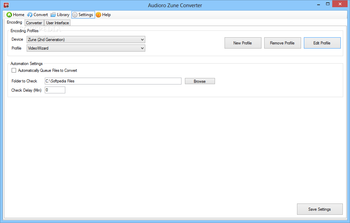 Audioro Zune Converter screenshot 3