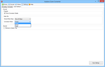 Audioro Zune Converter screenshot 5