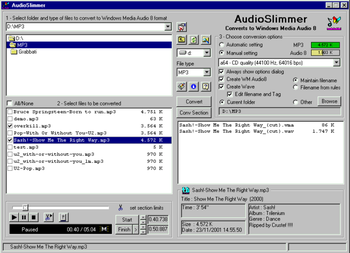 AudioSlimmer screenshot 3