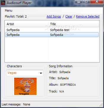 Audiosurf Player screenshot