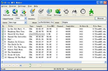 Audiotool CD to Mp3 Maker screenshot 2