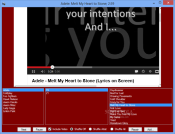 Audiotube screenshot