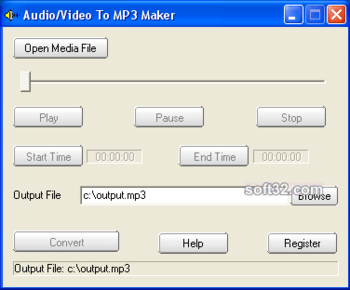 Audio/Video To MP3 Maker screenshot 2