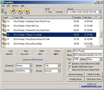 AudioVideoSoft RapidRip screenshot 2