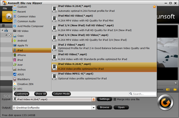 Aunsoft Blu-ray Ripper screenshot 3