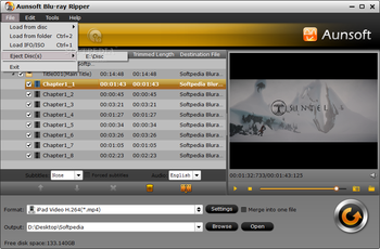 Aunsoft Blu-ray Ripper screenshot 6
