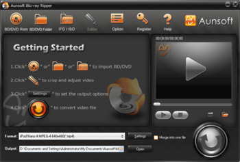Aunsoft Blu-ray Ripper screenshot 2