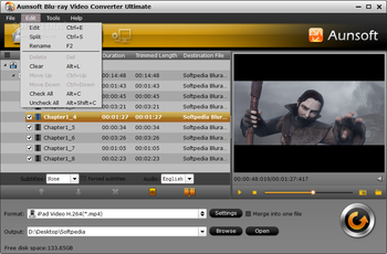Aunsoft Blu-ray Video Converter Ultimate screenshot 6