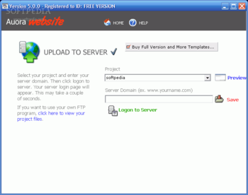 Auora Website screenshot 3