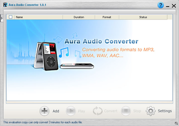 Aura Audio Converter screenshot