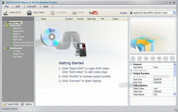 Aura DVD Ripper for iPod screenshot 3