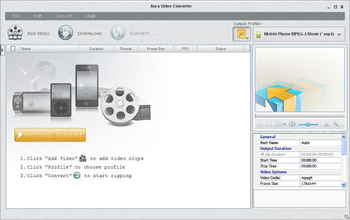 Aura Free Video Converter screenshot