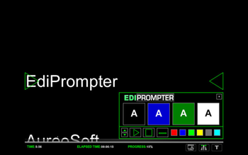 AureoSoft EdiPrompter - Commercial Edition screenshot
