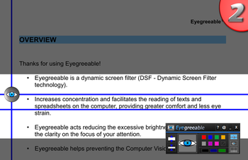 AureoSoft Eyegreeable Personal Edition screenshot 2