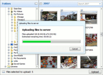 Aurigma Image Uploader screenshot 2
