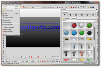 Aurora 3D Animation Maker screenshot 4