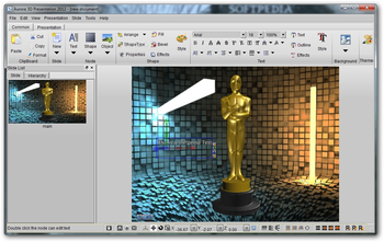 Aurora 3D Presentation screenshot