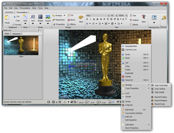 Aurora 3D Presentation screenshot 2