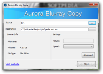 Aurora Blu-ray Copy screenshot