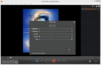 Aurora Blu-ray Media Player screenshot