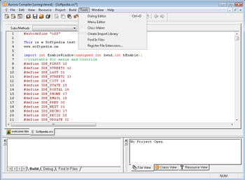 Aurora Compiler screenshot 3