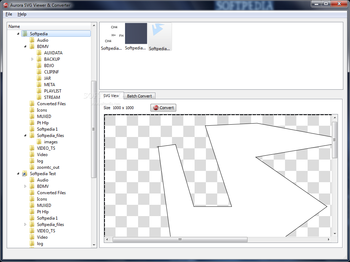 Aurora SVG Viewer & Converter screenshot