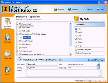 Auscomp Fort Knox screenshot
