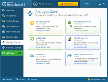 Auslogics BoostSpeed screenshot 12