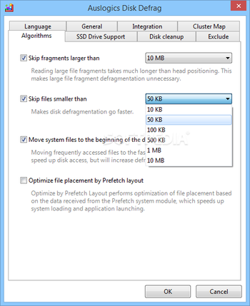 Auslogics Disk Defrag screenshot 13