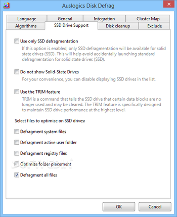 Auslogics Disk Defrag screenshot 14