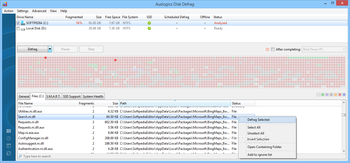 Auslogics Disk Defrag screenshot 2