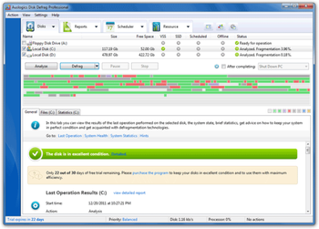 Auslogics Disk Defrag Pro screenshot