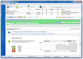 Auslogics Disk Defrag Pro screenshot 2