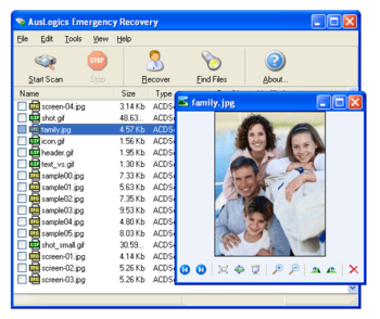 Auslogics Emergency Recovery screenshot 2