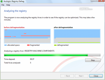 Auslogics Registry Defrag screenshot 4