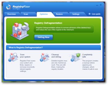 AusLogics RegistryFixer screenshot 3