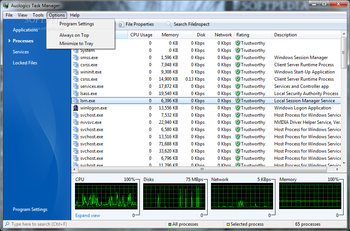 Auslogics Task Manager screenshot 7