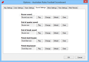 Australian Rules Football Scoreboard screenshot 6
