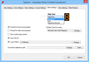 Australian Rules Football Scoreboard screenshot 7