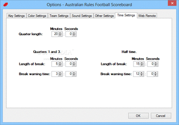 Australian Rules Football Scoreboard screenshot 8