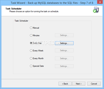Auto Backup for MySQL Professional Edition screenshot 10
