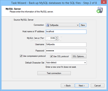 Auto Backup for MySQL Professional Edition screenshot 3