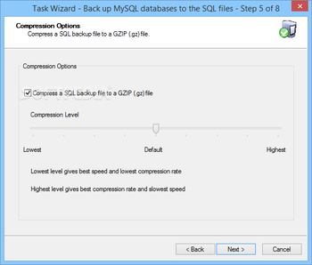 Auto Backup for MySQL Professional Edition screenshot 8