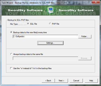 Auto Backup for MySQL Standard screenshot 8