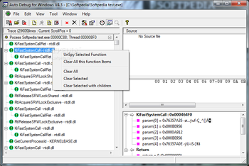 Auto Debug for Windows screenshot