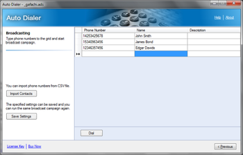 Auto Dialer Professional  screenshot