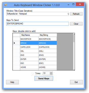 Auto Keyboard Window Clicker screenshot